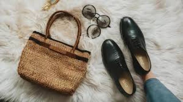 Bag with shoes
